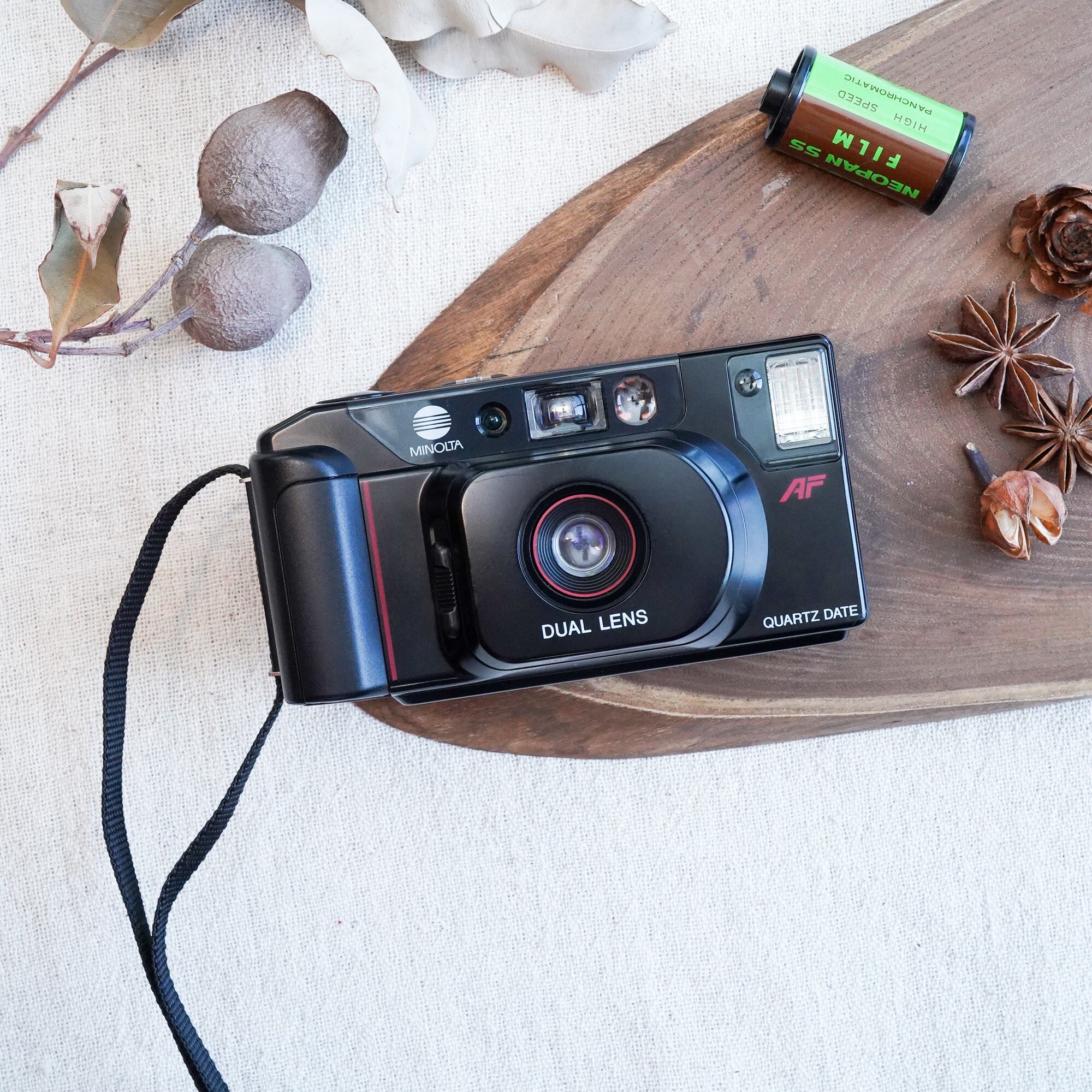 フィルムカメラ Minolta mac-Tele 60 Af 人気 Quartz