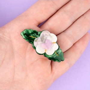 «sold out» Coucou Suzette Pink Pansy Hair Clip