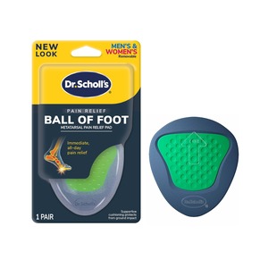 【特価処分】Dr. Scholl's 足の痛みのボールのためのドクター・ショール痛みを軽減するインソールは、1ペア - フリーサイズ ワンサイズ