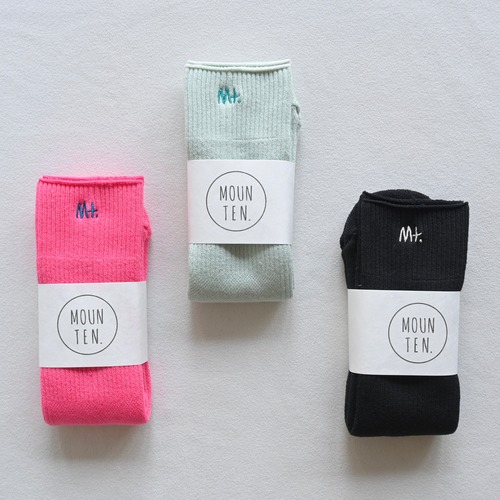 《MOUNTEN. 2024SS》eco TC tube socks