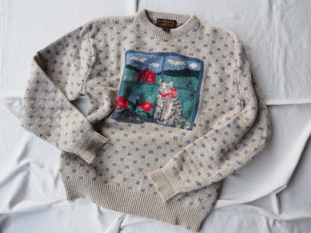 Aさま専用＊AMERICA 1980’s Eddie Bauer crew knit