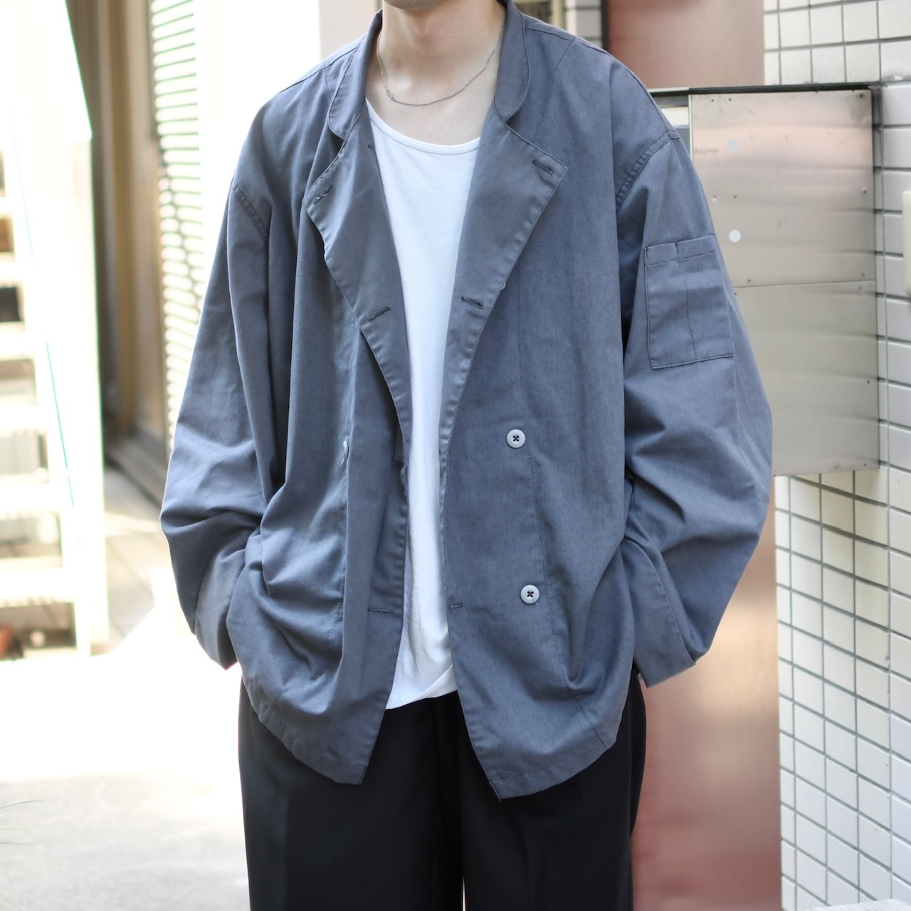 usarmy food handler smock jacket over dye