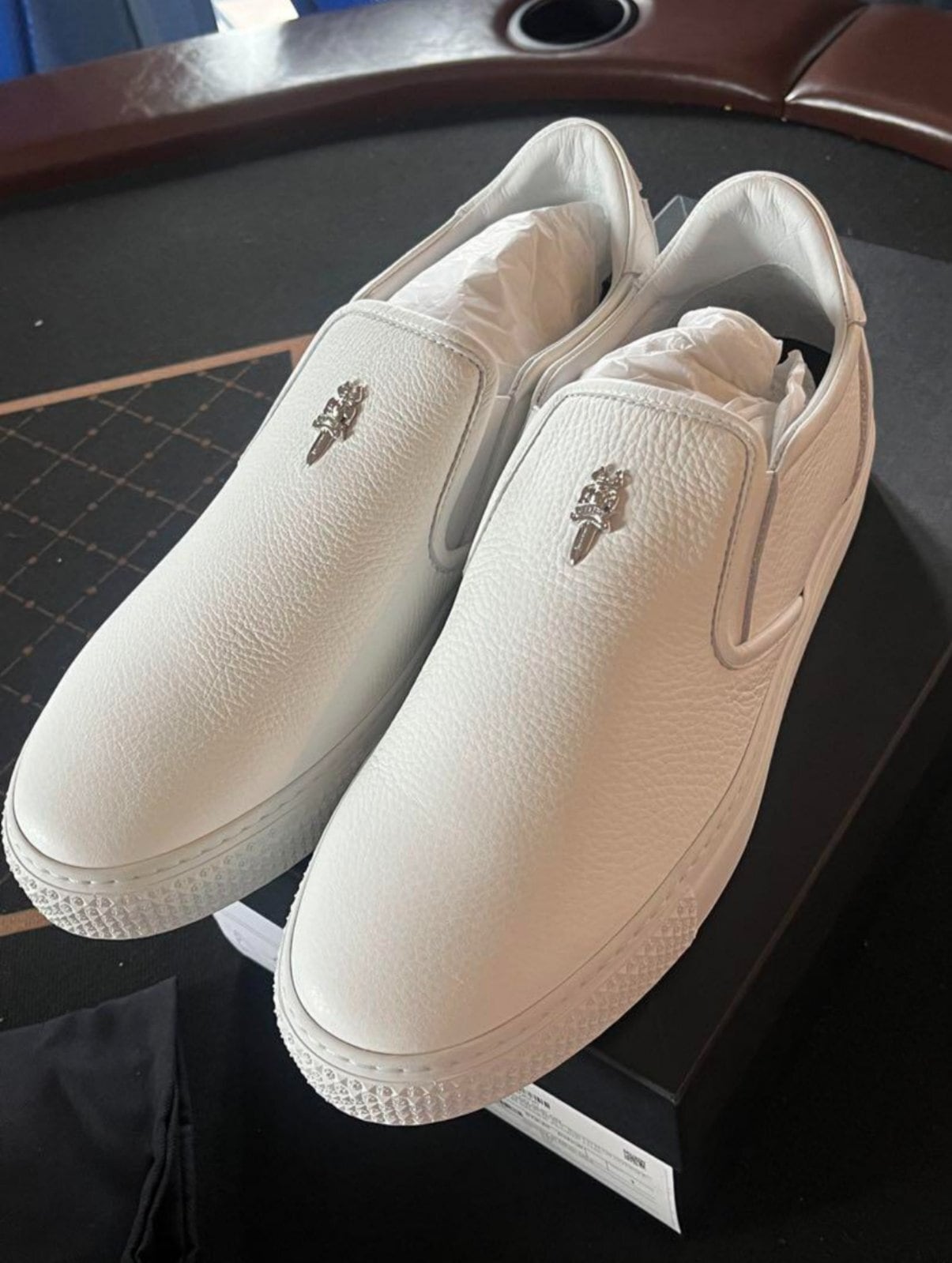 CHROME HEARTS クロムハーツ スリッポン シューズ