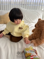 チップ / CHIP / 刺繍フードトレーナー / 韓国子供服 / キッズ / 26winter *1~5*