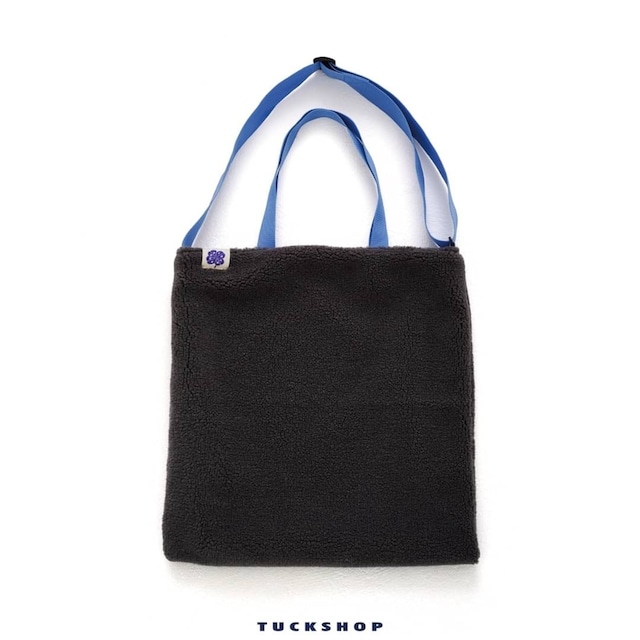 MCMC TOTE BAG（CHARCOAL×LIGHT BLUE）