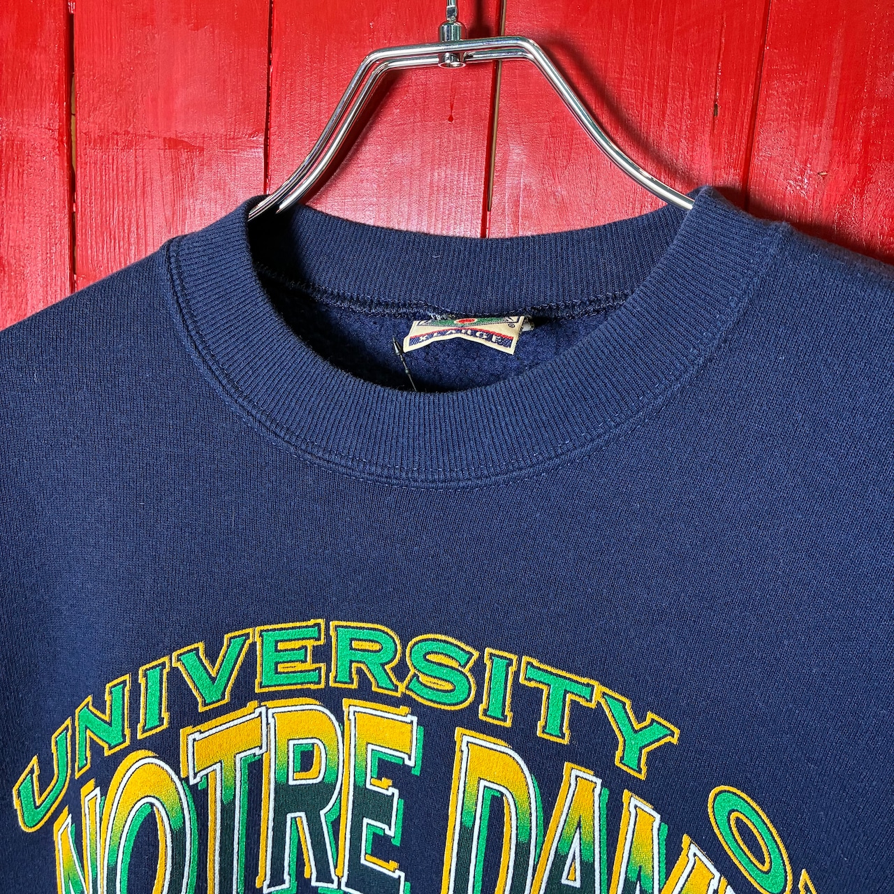 90s USA製 RED OAK / Notre Dame “FIGHTING IRISH” カレッジスウェット