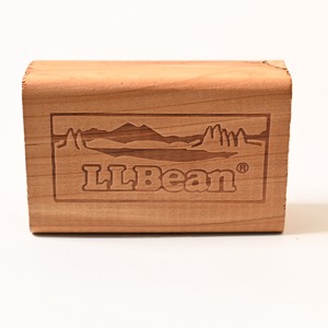 80's~ Vintage L.L.Bean Cedar Wood Block #9