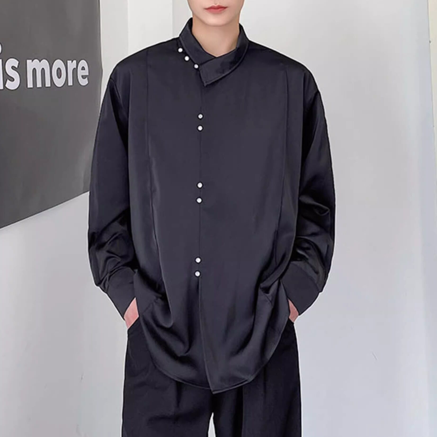 2WAYデザインカラーシャツ 1color MTO0399