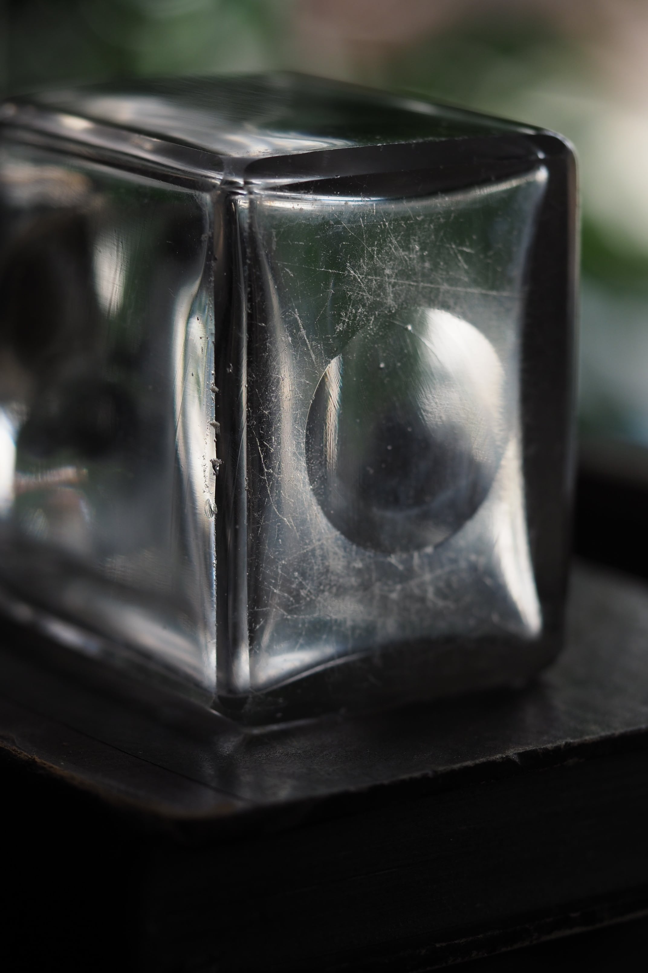 クリスタルガラス製コロンボトル No.2-antique glass perfume bottle