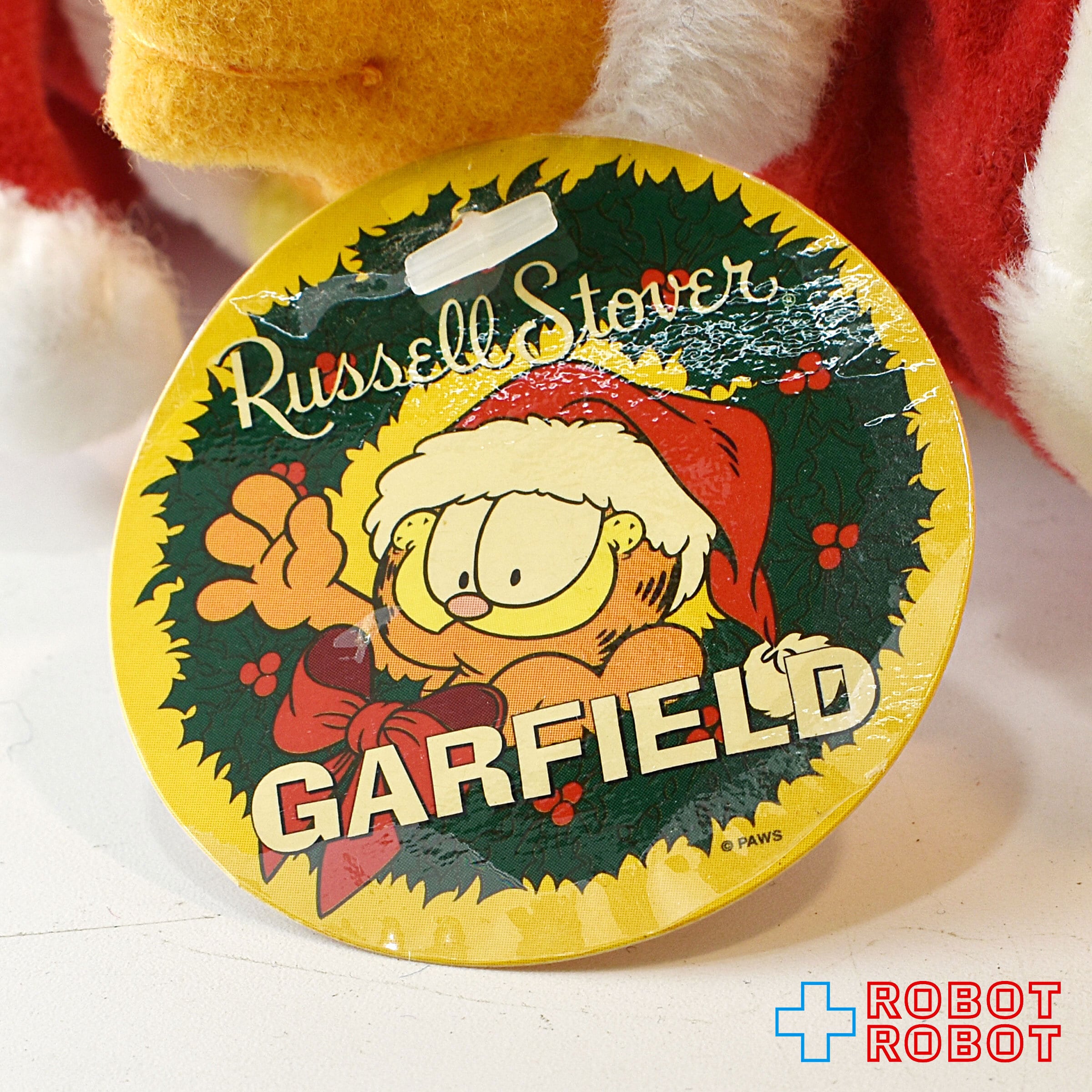 ガーフィールド クリスマス サンタ ぬいぐるみ人形 紙タグ付 | ROBOTROBOT