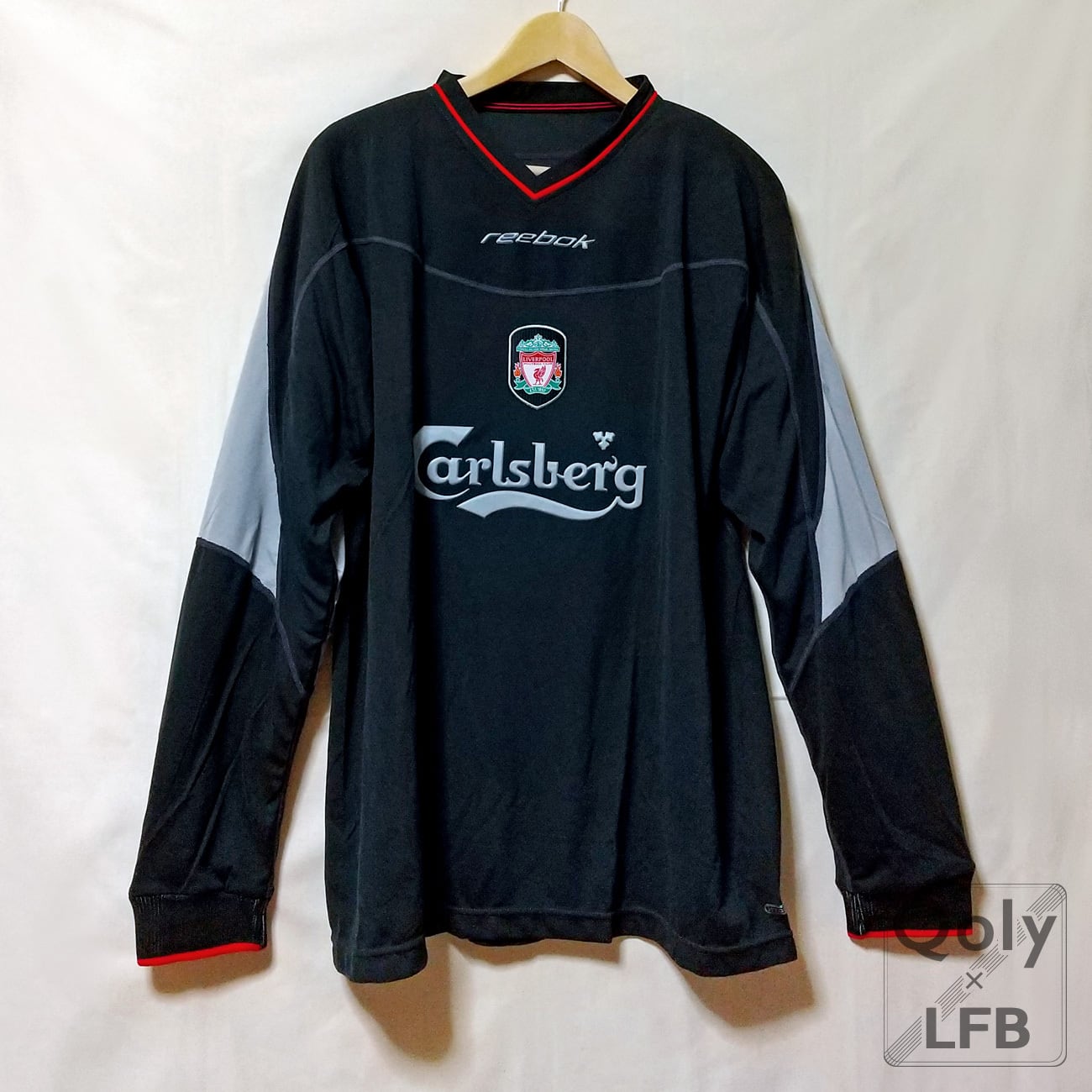 03-04 LIVERPOOL リバプール 長袖ユニフォーム Reebok製