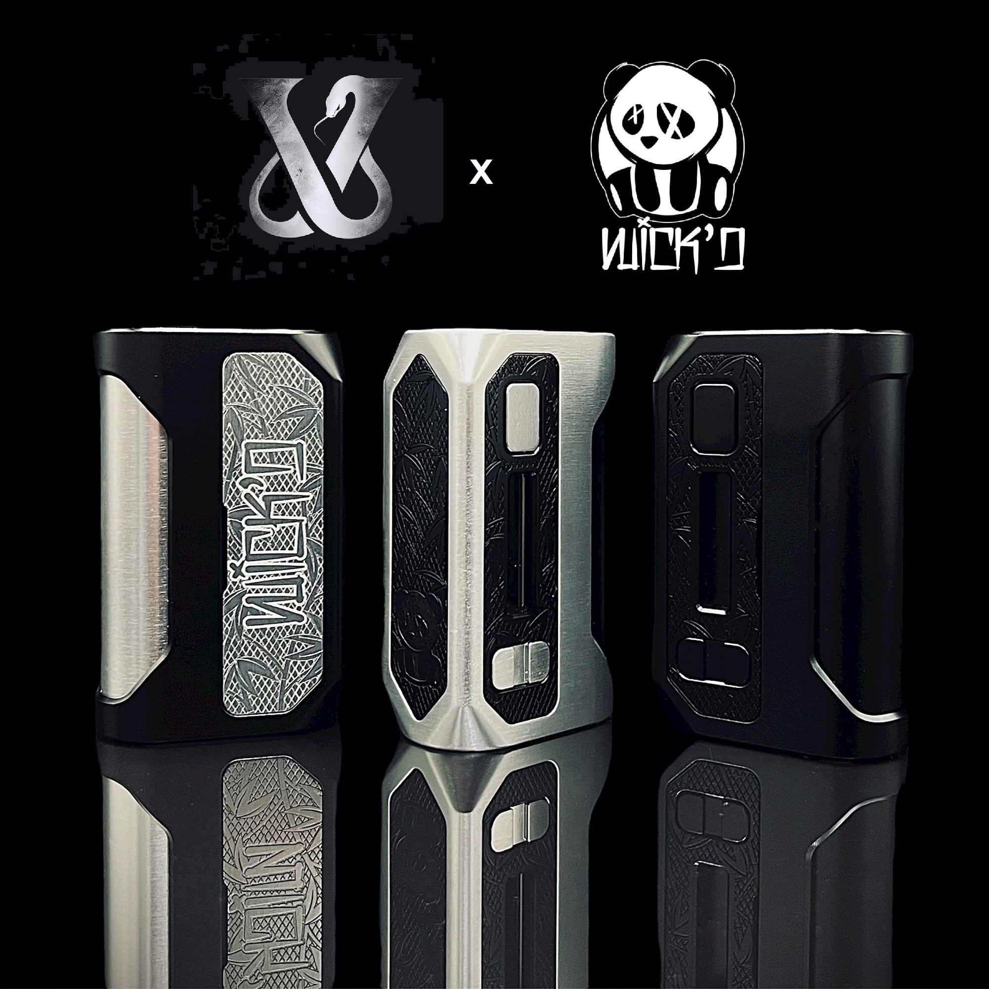 Hotcig RTA用 MOD 本体 シルバー MOD | CLONEbums | VAPE RTA RBA RDA