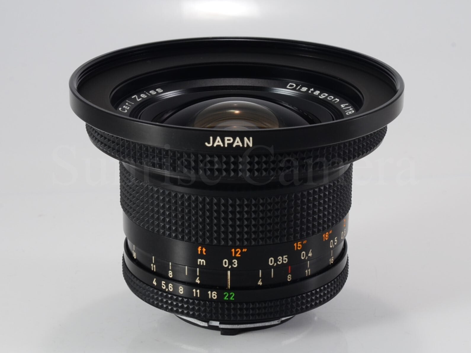 中古】CONTAX Carl Zeiss Distagon T* 18mm F4 MMJ コンタックス