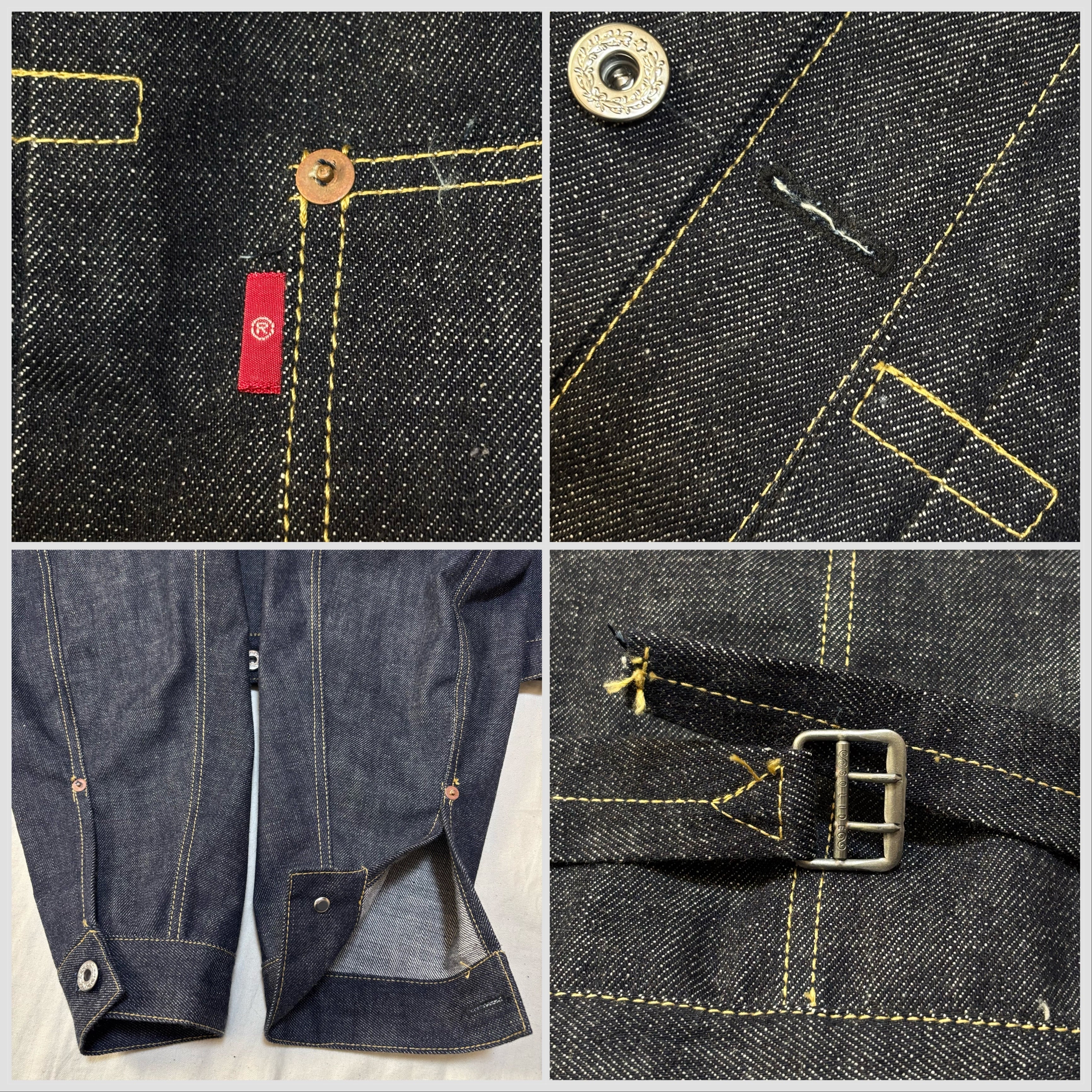 ハンドメイド 大戦モデル 44L 1st デニム Tバック R506XX WWⅡ | ROOM402