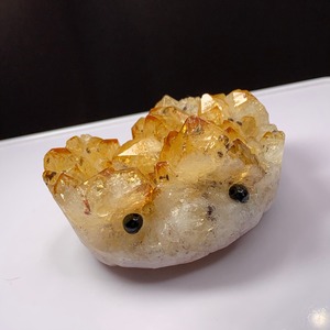 2.シトリンクラスター・ハリネズミ