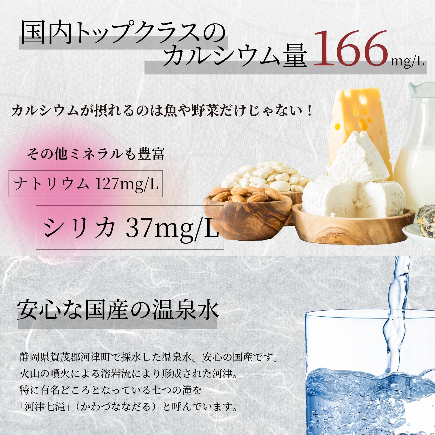硬水 温泉水 シリカ水 飲むプレミアム温泉水 七滝温泉 ( 2023モンドセレクション優秀品質金賞受賞 ) 天然 温泉水 硬水 ( ペットボトル 1箱 / 500ml 24本 ) | やすらぎショップ 公式ストア 硬水 温泉水 シリカ水 飲むプレミアム温泉水 七滝温泉 ( 2023モンドセレクション優秀品質金賞受賞 ) 天然 温泉水 硬水 ( ペットボトル 1箱 / 500ml 24本 ) | やすらぎショップ 公式ストア