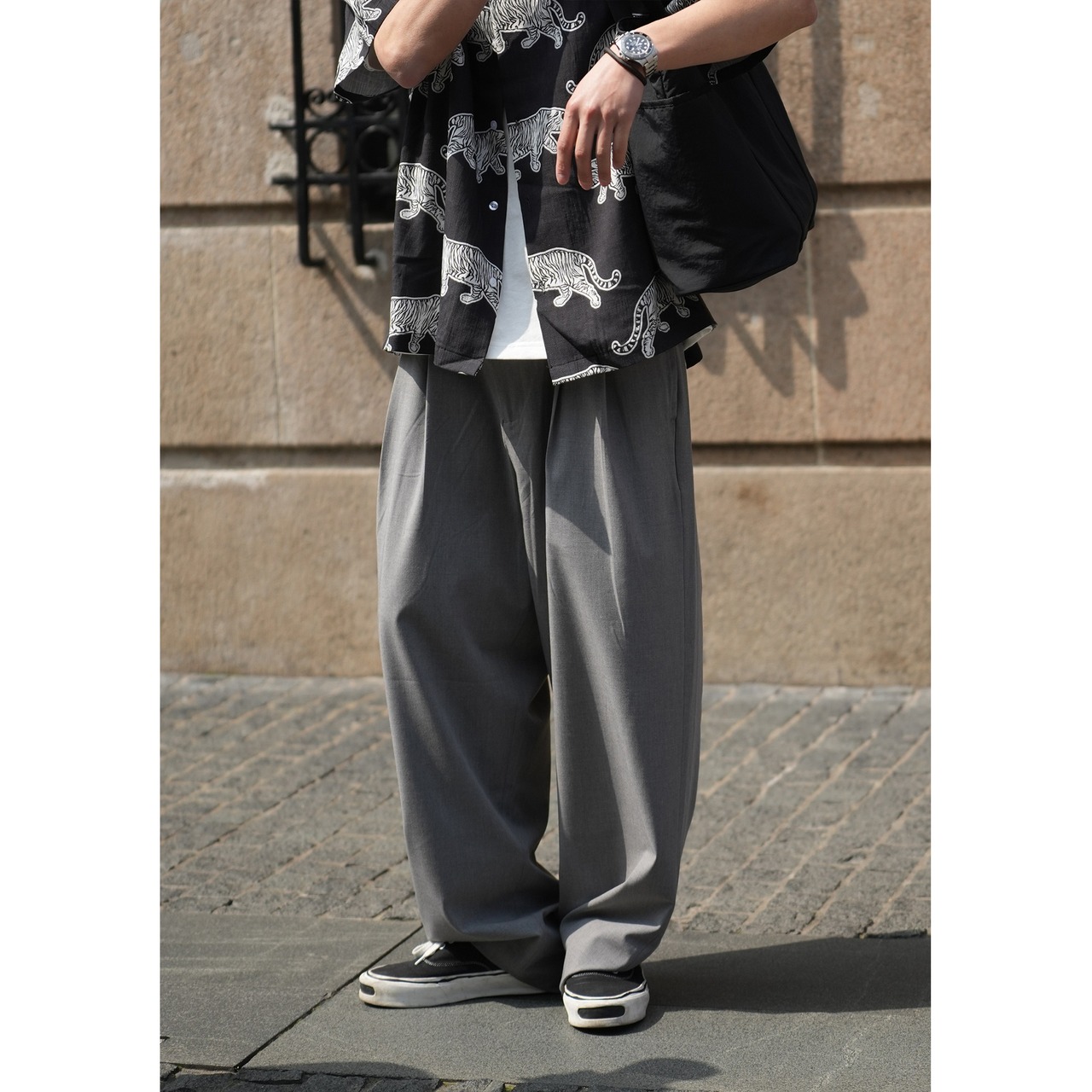 Batterup Drape Loose Slacks Pants / ドレープルーズスラックスパンツ