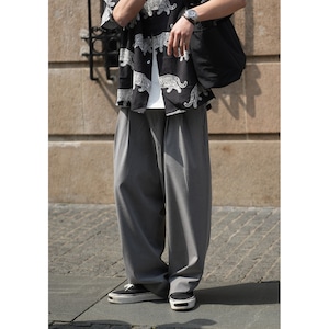 Batterup Drape Loose Slacks Pants / ドレープルーズスラックスパンツ