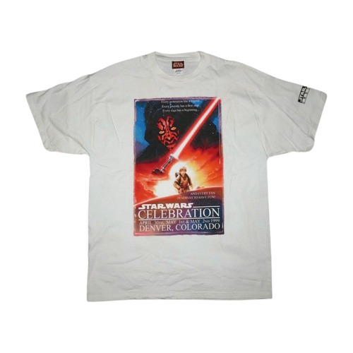 【XL】スターウォーズ ファントムメナス 1999 ヴィンテージTシャツ