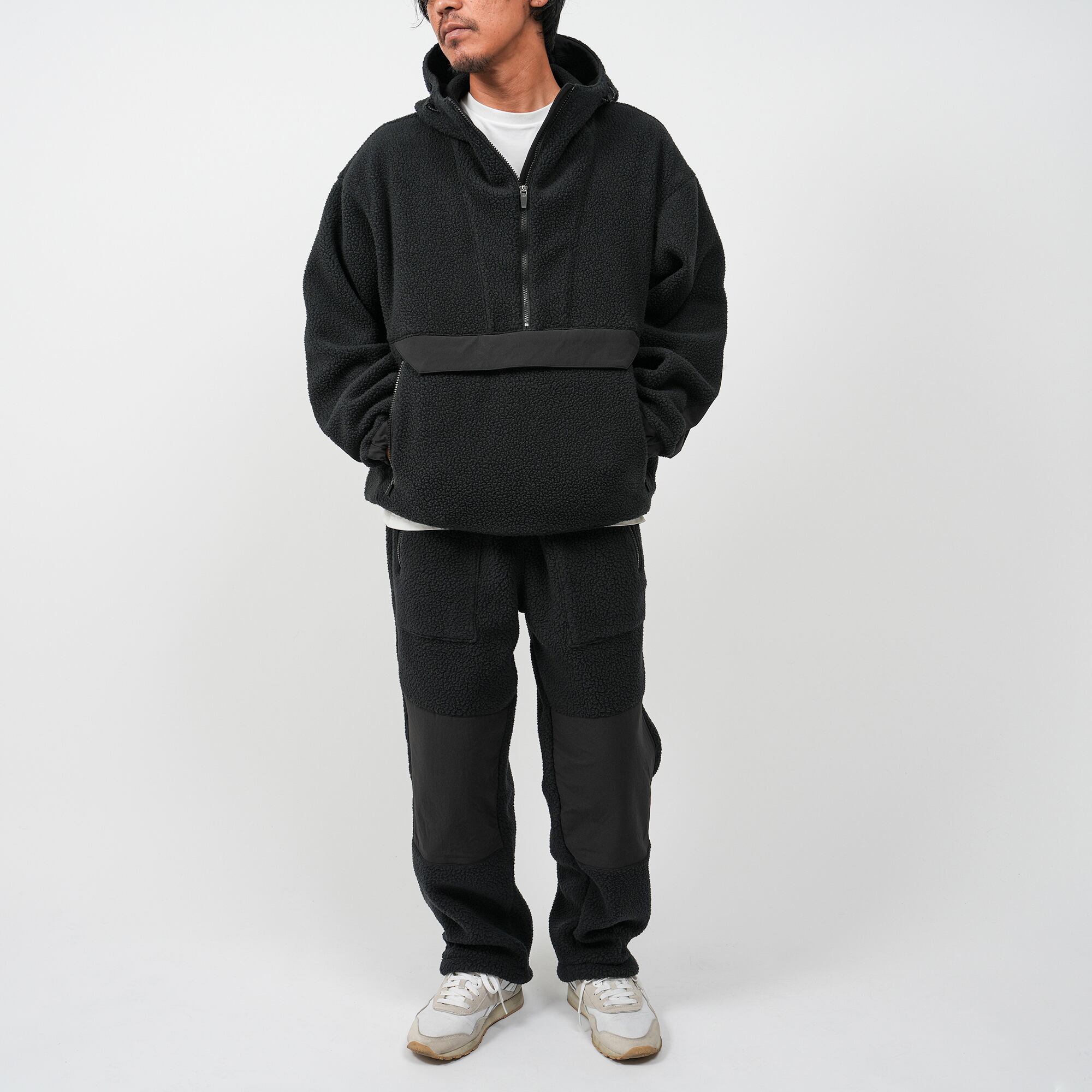 Boa Fleece Anorak Hoodie | OVY