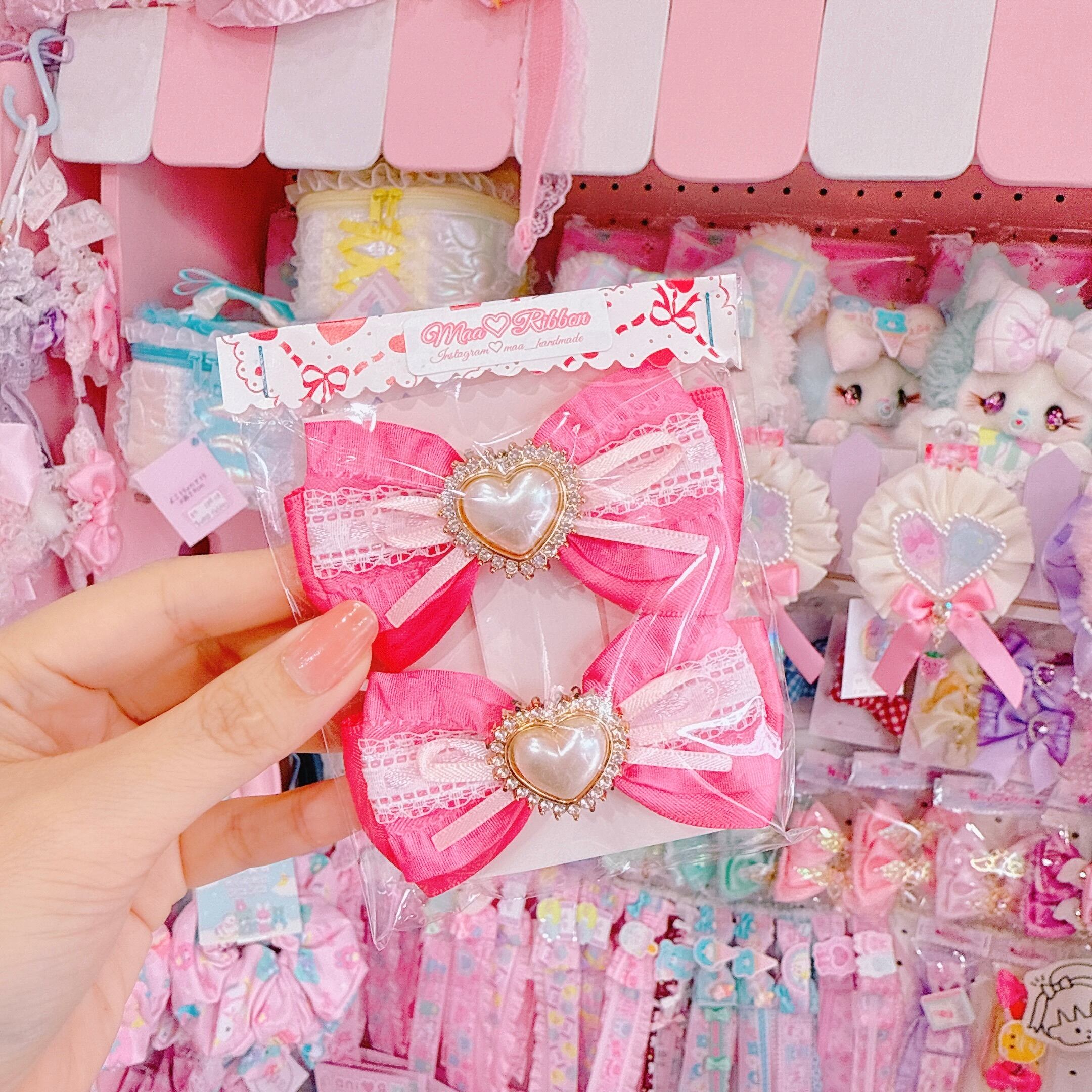 【R14】49-8ツインヘアクリップ