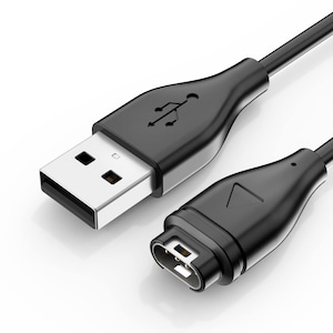【在庫のみ】ガーミン充電ケーブル 充電器 USB チャージングケーブル Fenix 7 7S 7X 6 6S 6X 5 5S 5X Plus、ForeAthlete 245 745 935 945 45、Vivoactive 3 4 4S 5、Venu 2 2S 3 Sq Music、Approach S10 S12 S40 S42 S60、Instinct 2 2S 2X 充電器 急速充電 (100cm)