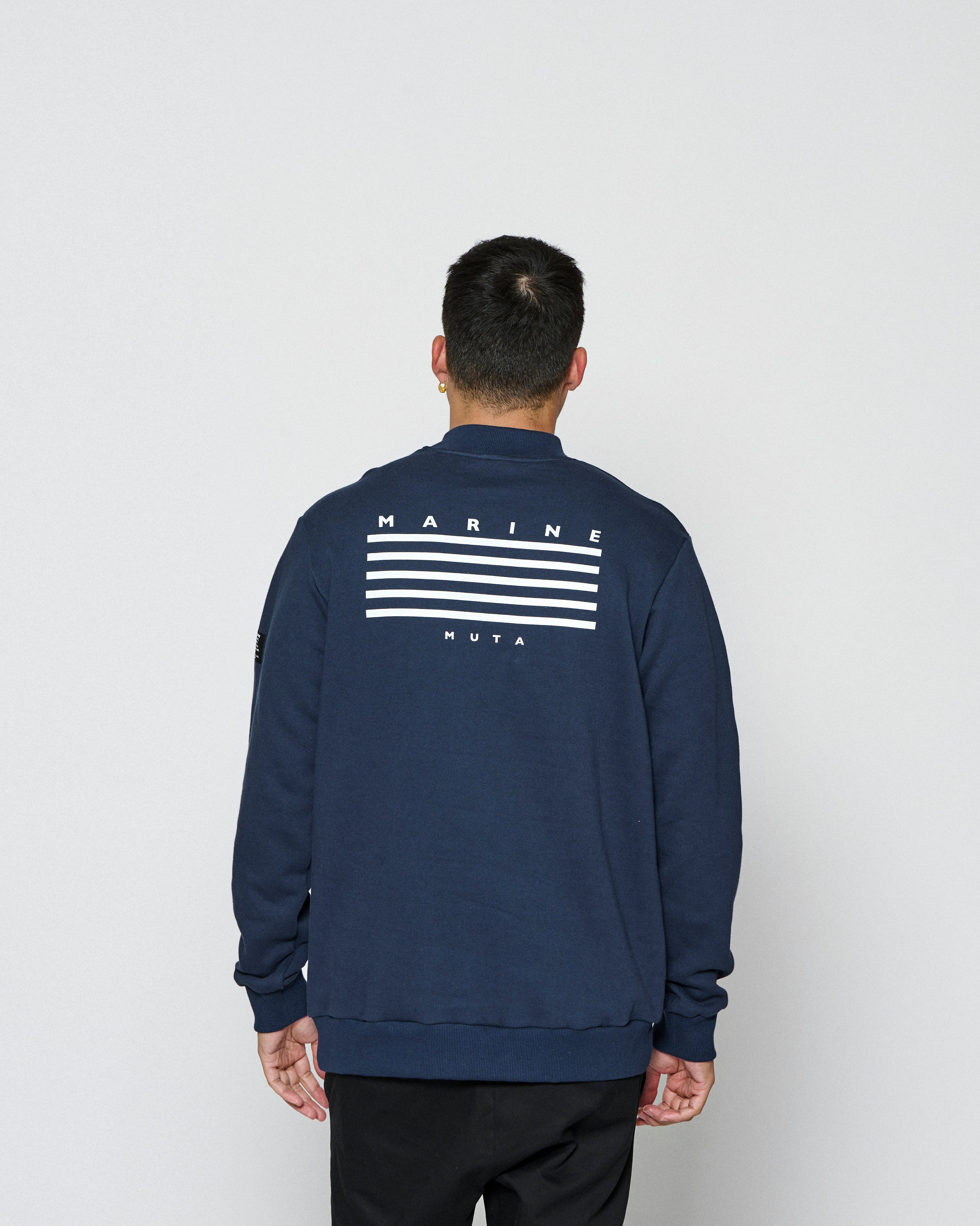 予約販売9月下旬～10月中旬入荷】muta MARINE × ACANTHUS モックネック