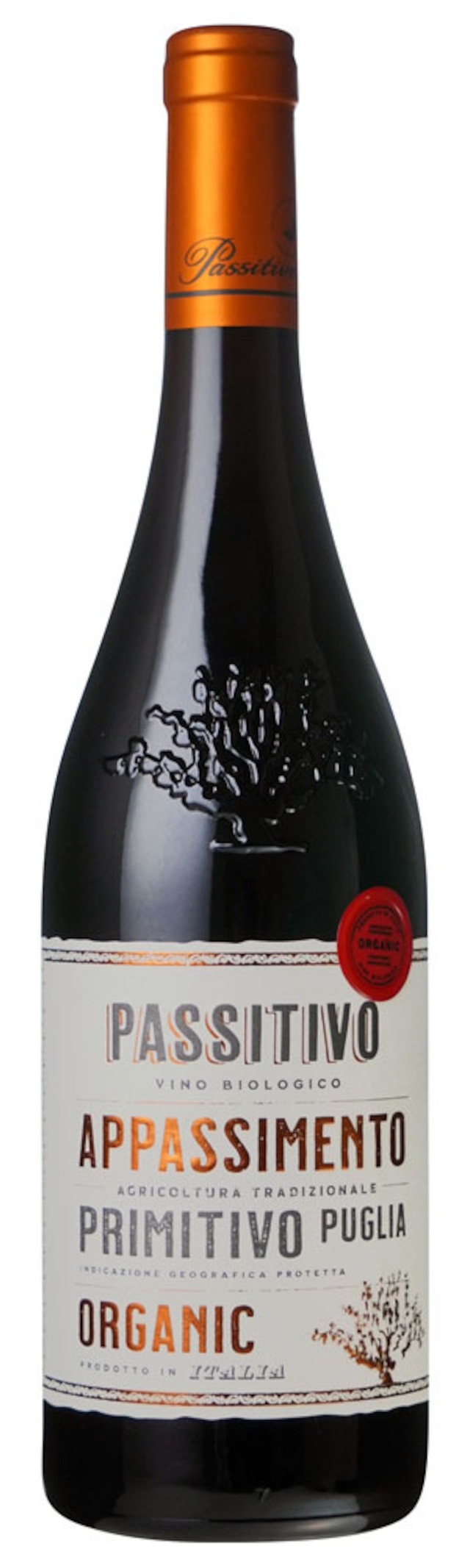 パッシティーヴォ プリミティーヴォ ビオロジコ   ロッソ 20 　Passitivo Primitivo Biologico Cantine Paololeo