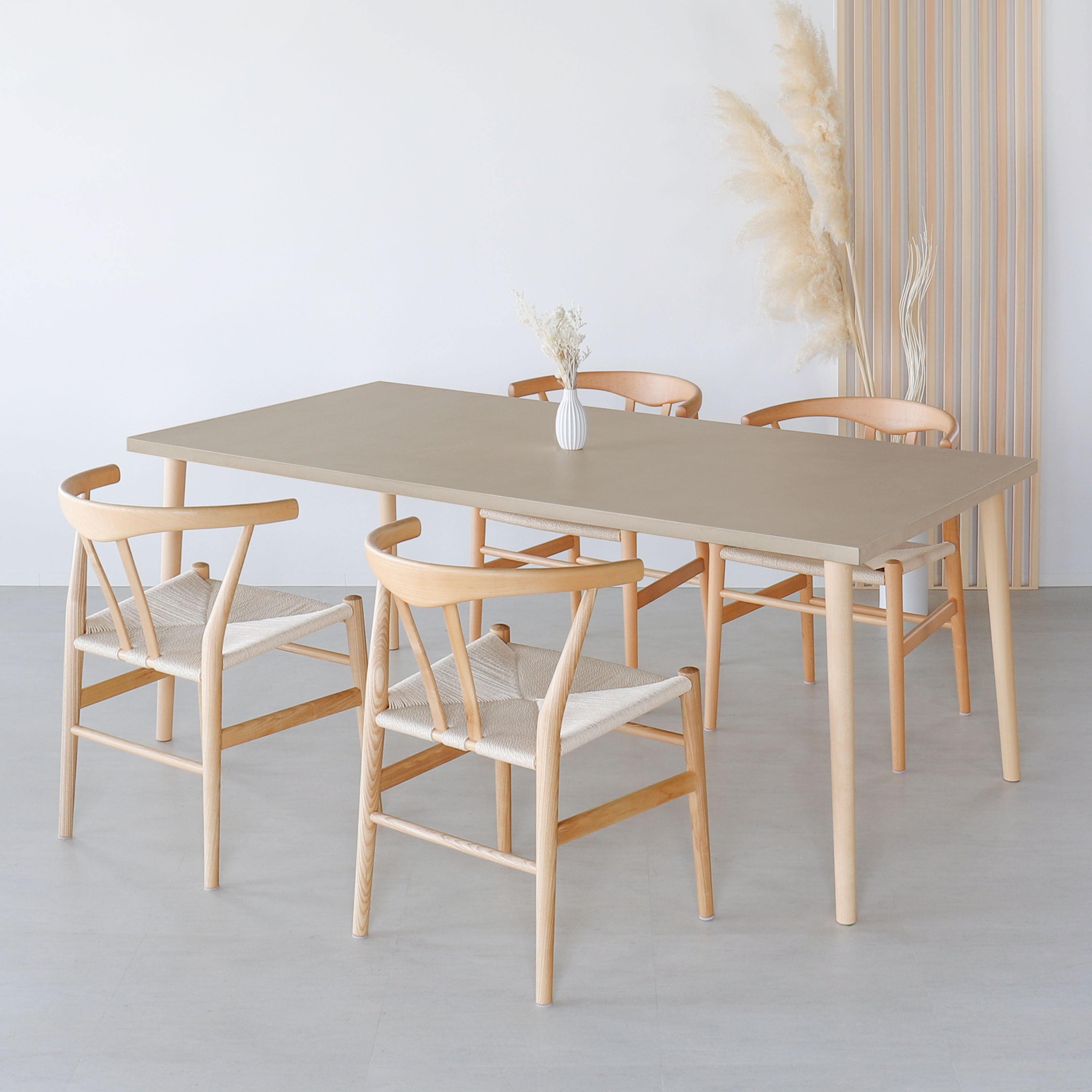 モールテックス ダイニング テーブル Mocha-BM07 （鉄脚／木製脚