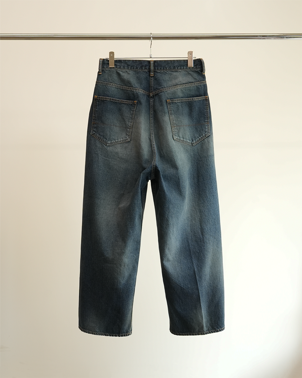ANCELLM】AGING WIDE 5P DENIM PANTS 