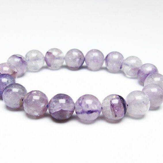 チャロアイト ブレスレット 12mm エンジェルシリカ 一点物  おまかせ便 111-32009