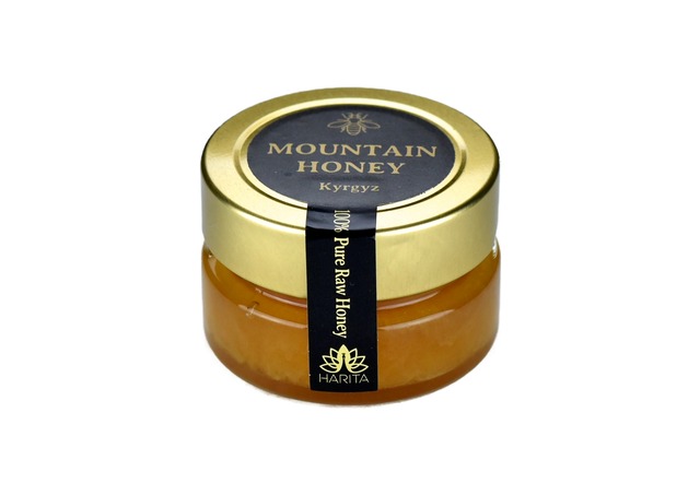 MOUNTAIN HONEY　大自然の香りをつめこんだ非加熱・無添加はちみつ 110g　