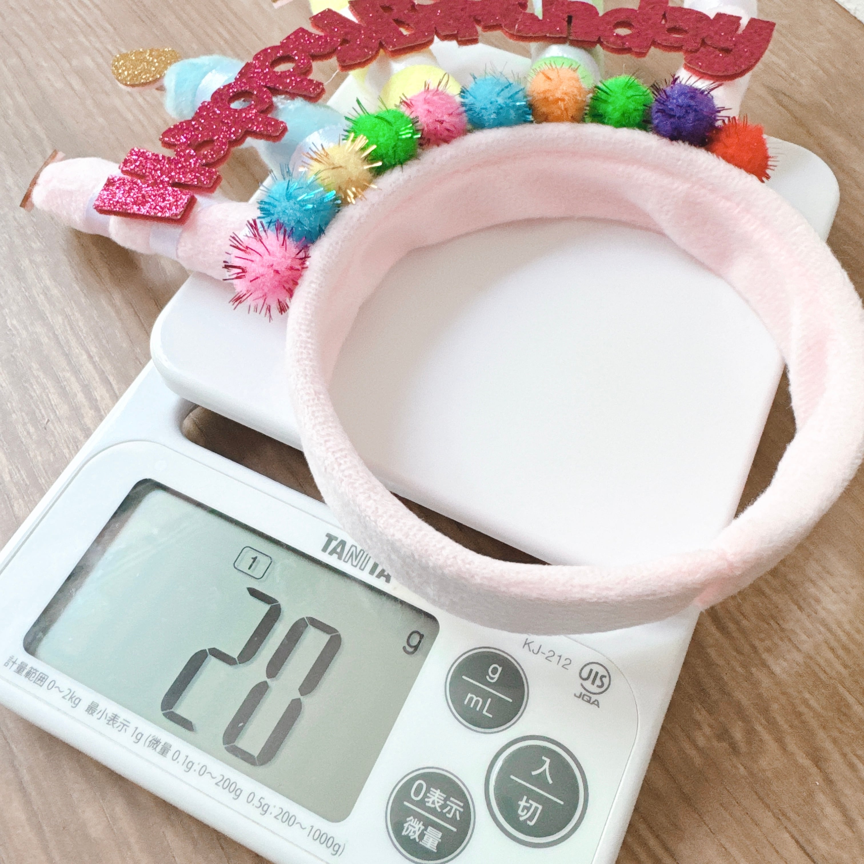 お誕生日撮影用カチューシャ