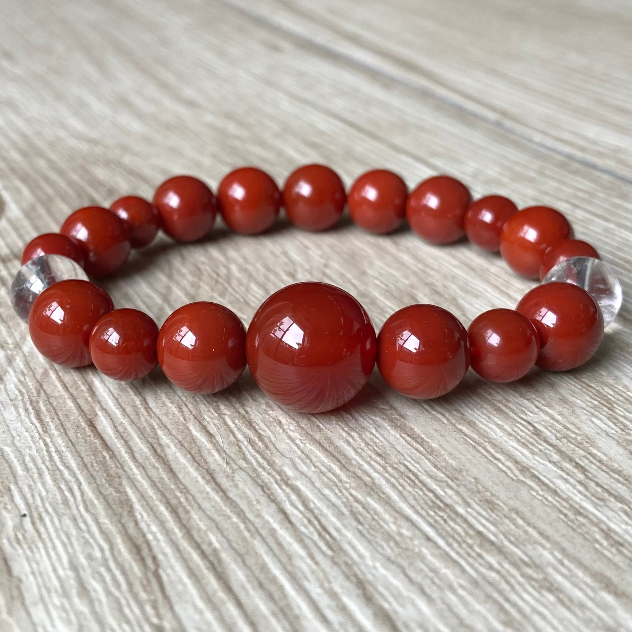 ダブルの癒しで幸運を得る/チャロアイト他/パワーストーンブレスレット