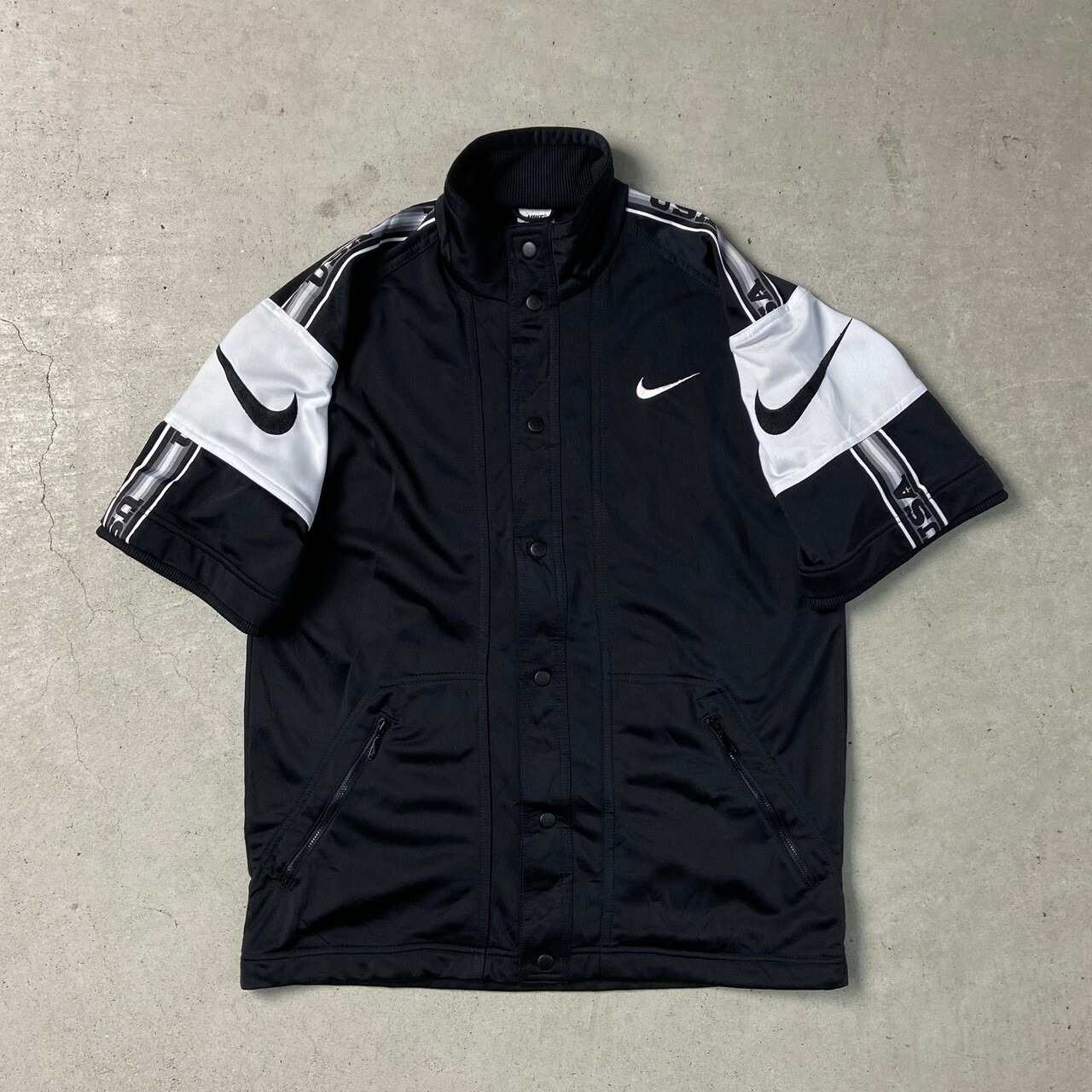 90~00年代 NIKE ナイキ 半袖 ジャージ トラックジャケット ス 