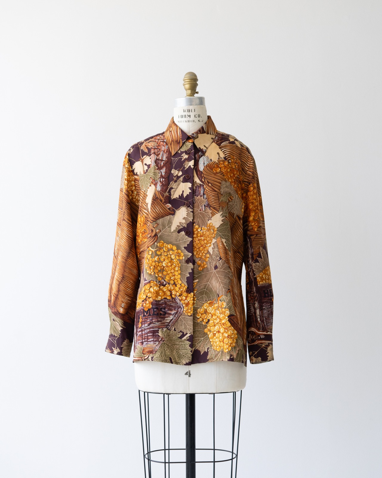 〈Hermès by martin margiela〉Silk Shirt