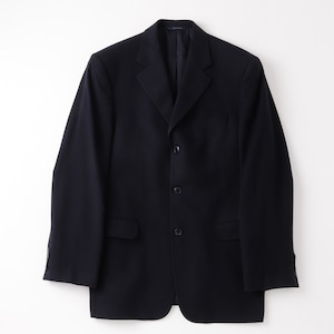 【極美品】BROOKS BROTHERS Cashmere navy blazer about size39 Loro Piana made in Italian fabric made in CANADA mint condition／ブルックス ブラザーズ ロロピアーナ 高級生地 カシミヤ  ネイビー ブレザー ジャケット サイズ39 イタリア製生地  カナダ製 三つボタン 定価約30万