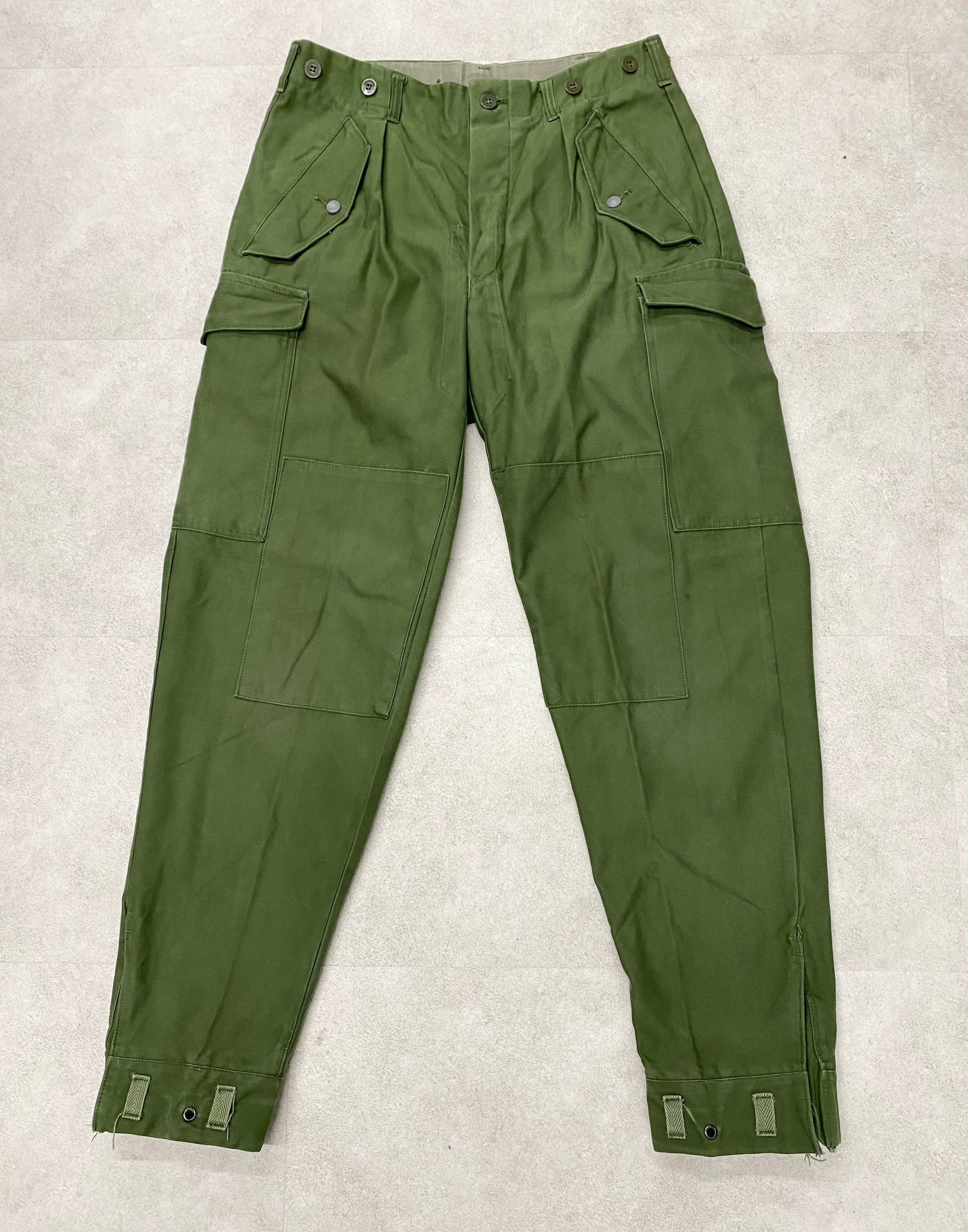 60sSwedish Army M59 Cargo Pants/C48 | ACIDHOUSE Vintage&New 60sSwedish Army M59 Cargo Pants/C48 | ACIDHOUSE Vintage&New