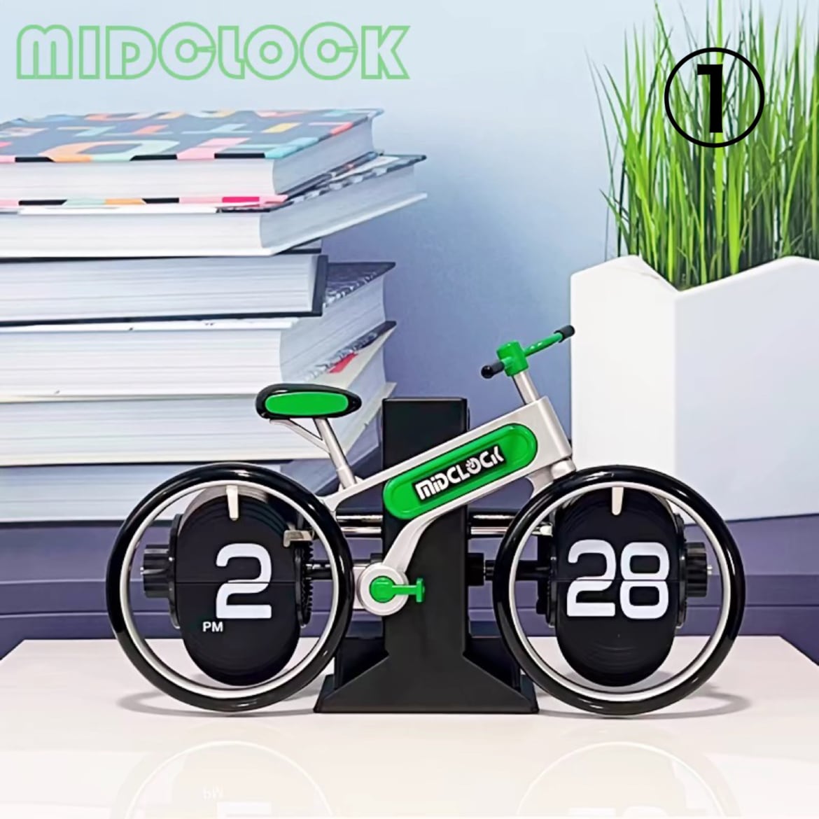 時計 おしゃれ 自転車型 インテリア 置き時計 | Gadget Labo