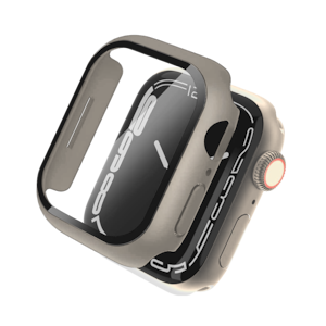 【CaseStudi】 Apple Watch 7 ケース 41mm & 40mm SE & Series 7 / 6 / 5 / 4 対応 全面保護 カバー 画面保護 液晶保護 ガラス 一体型 薄型 スリム ハード カバー [ アップルウォッチ7 アップルウォッチSE アップルウォッチ 41 & 40 mm 各種 対応 ] IMPACT