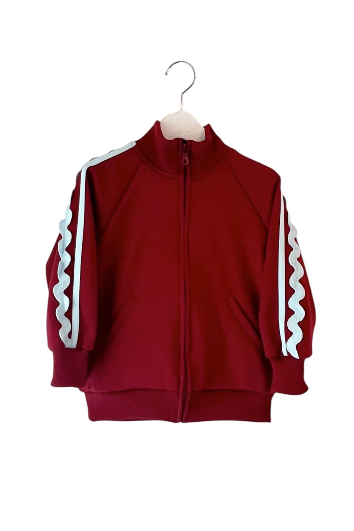 KUMA EMBROIDERY PATCH TRACK JACKET / F2 | frankygrow concept shop