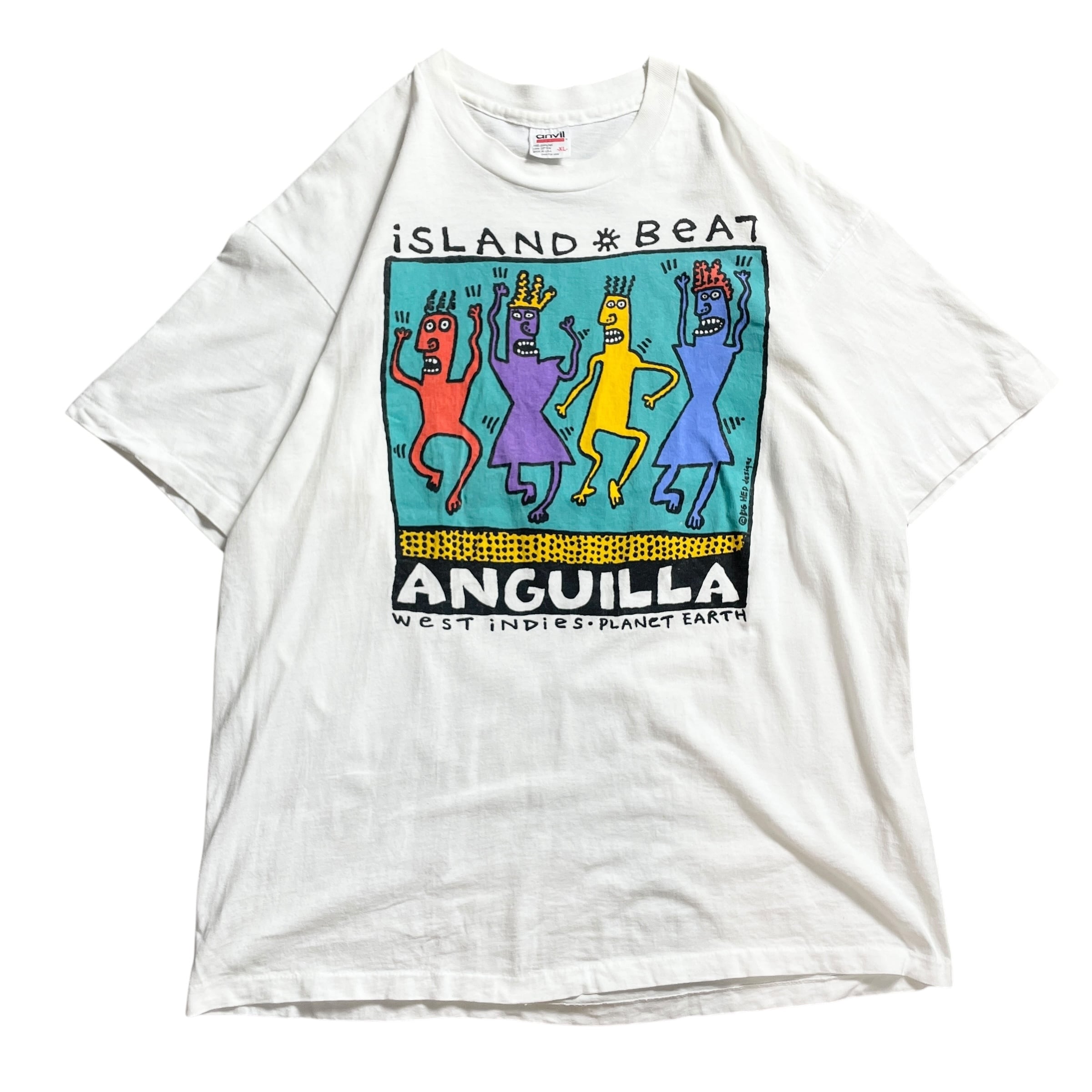 90s USA製 BIG HED designs アート Tシャツ ヴィンテージ