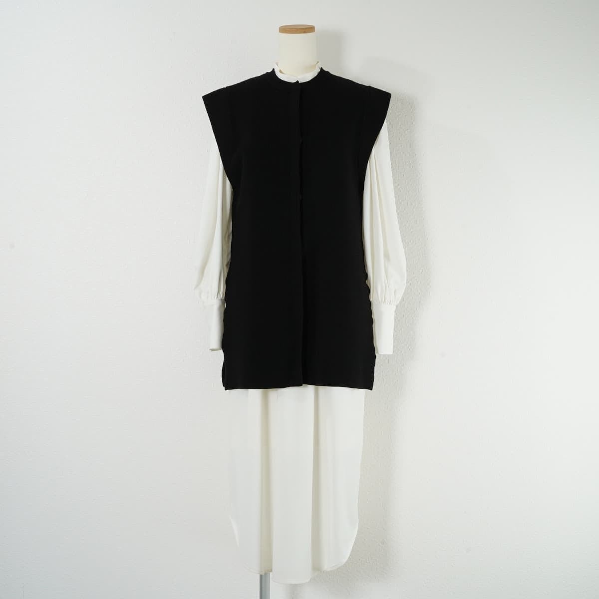 AMERI アメリ MANY WAY VEST LAYERED SHIRT DRESS ベスト ...