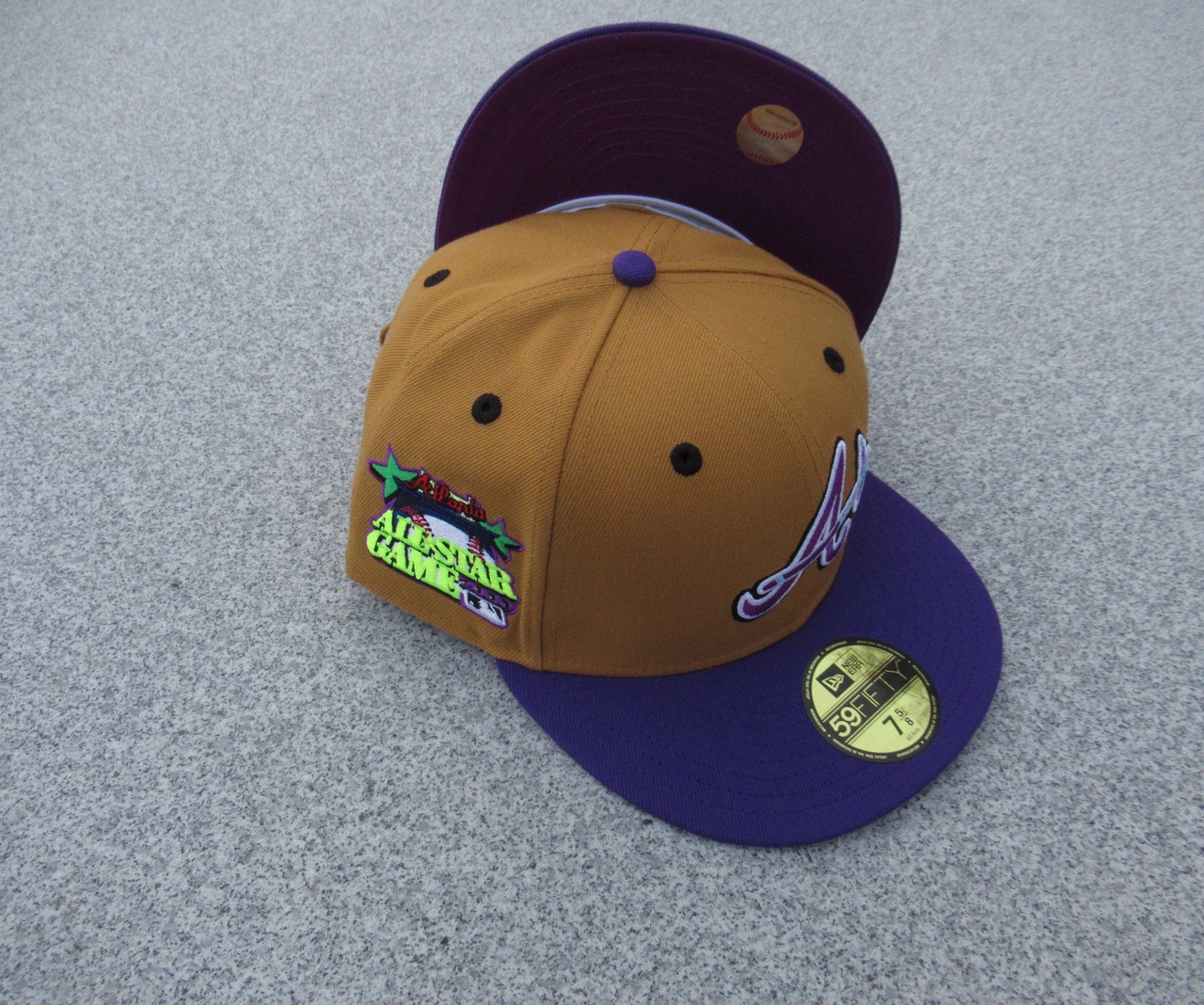 Exclusive NEW ERA 59fifty Atlanta Braves　アトランタ・ブレーブス　Timberland color
