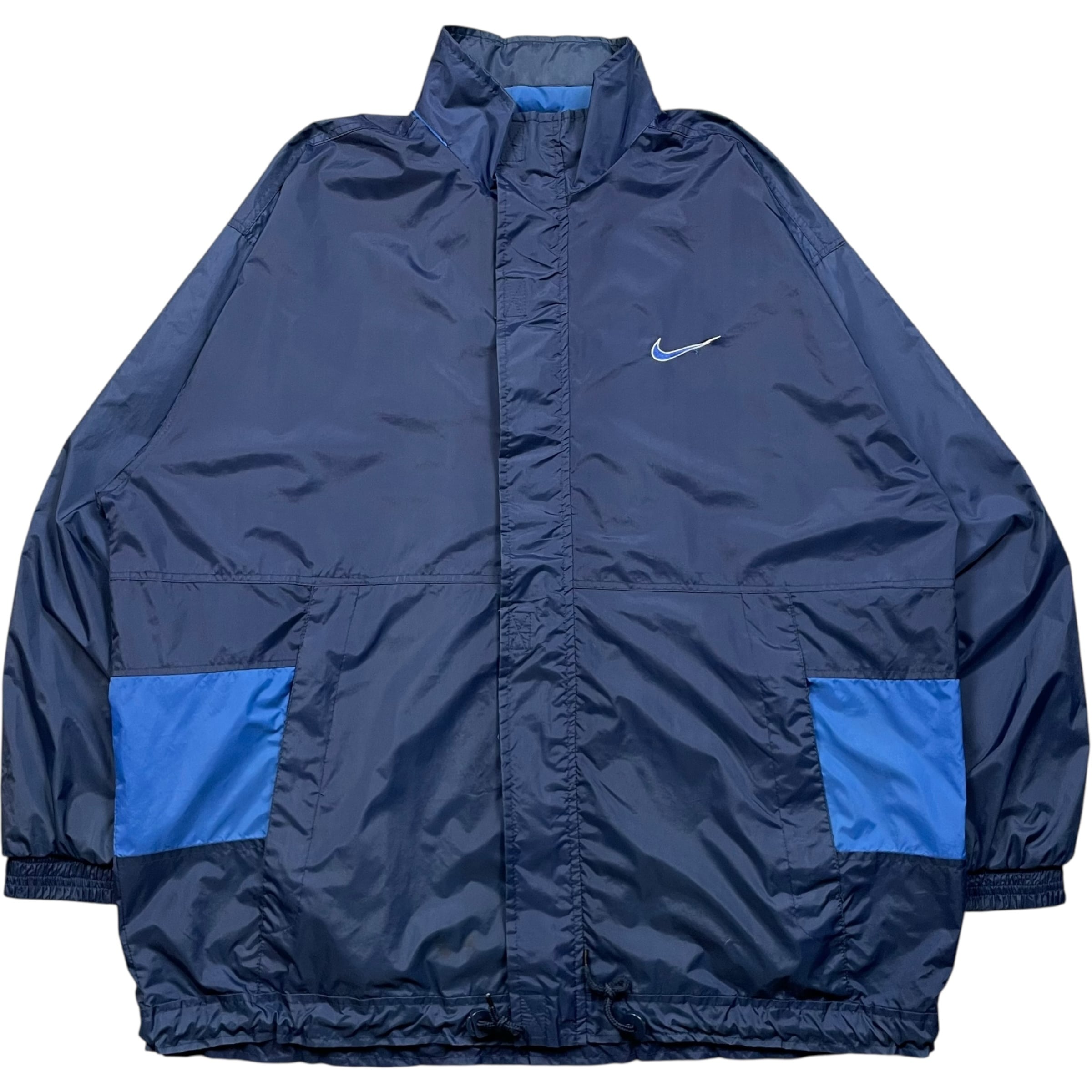 《XXL》NIKE ナイキ ブート ナイロンジャケット ドローコード ネイビー no.8899
