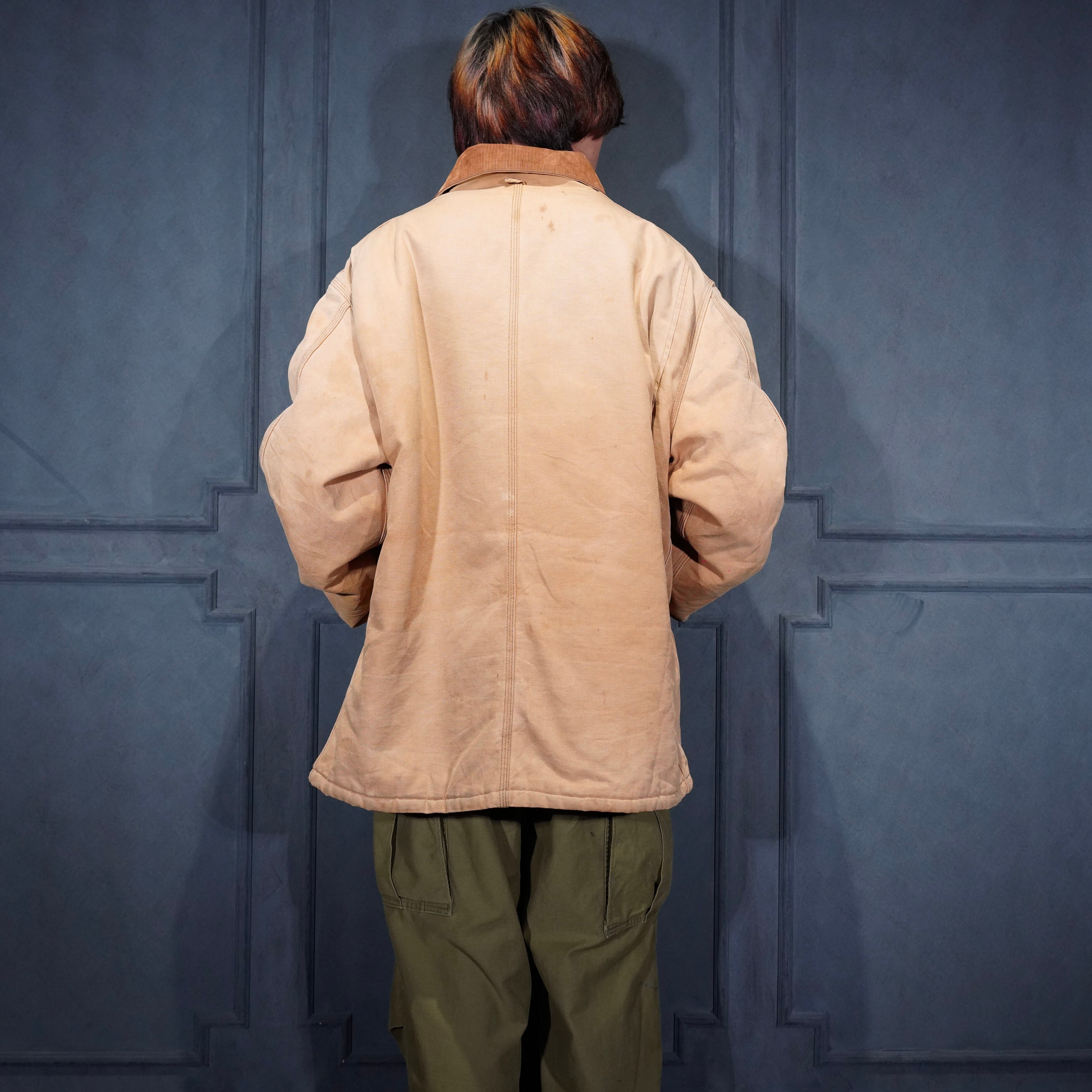 USA VINTAGE Carhartt ZIP UP DESIGN DUCK JACKET/アメリカ古着