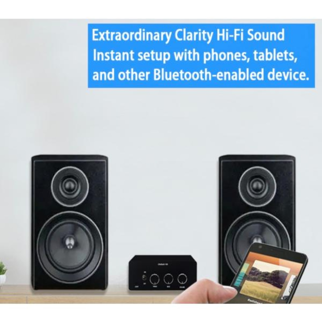 Formosa Japan オーディオ アンプ Bluetooth 5.0 ステレオ レシーバー 2 チャンネル クラス D ミニ Hi-Fi スピー Formosa Japan オーディオ アンプ Bluetooth 5.0 ステレオ レシーバー 2 チャンネル クラス D ミニ Hi-Fi スピー