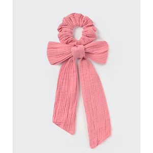 ＜COZMO＞リボンシュシュ Girls Bow Scrunchie(Pink)