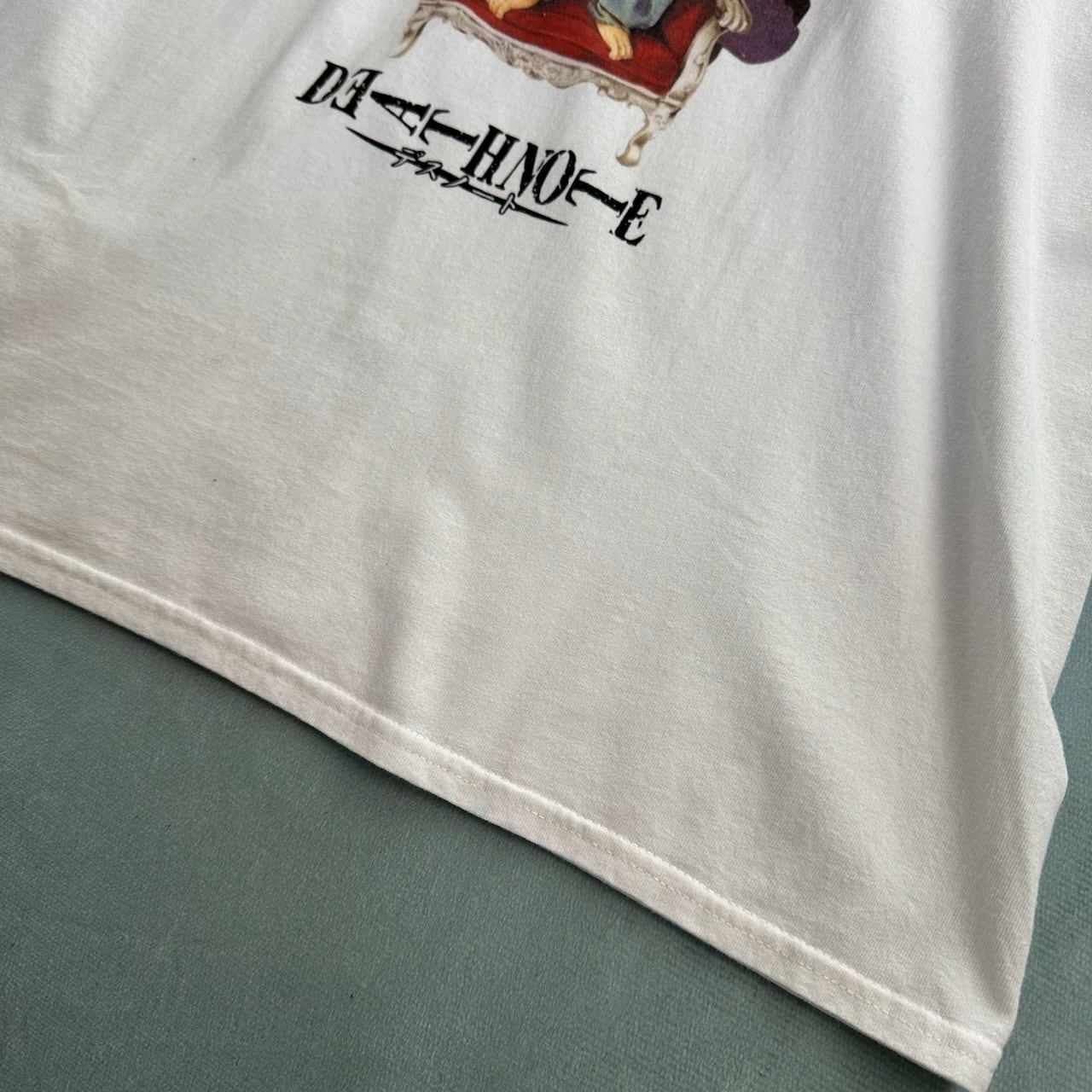 デスノート アニメTシャツ ブート品 白 L 古着 | RUFFY