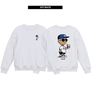 CODENAME "LA" Print Crew #B (Black/Ash Gray/Off White)